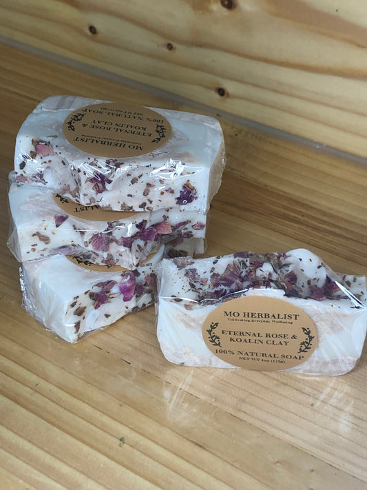 Eternal Rose & Kaolin Clay 100% Natural Soap